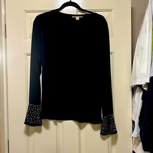 Michael Kord long sleeve shirt with flare cuff sleave